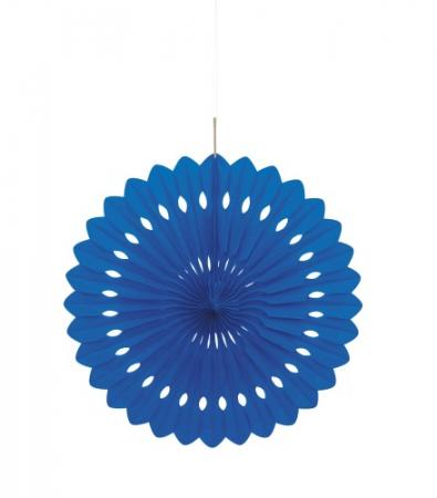 Dekofächer blau - Deko Geburtstag