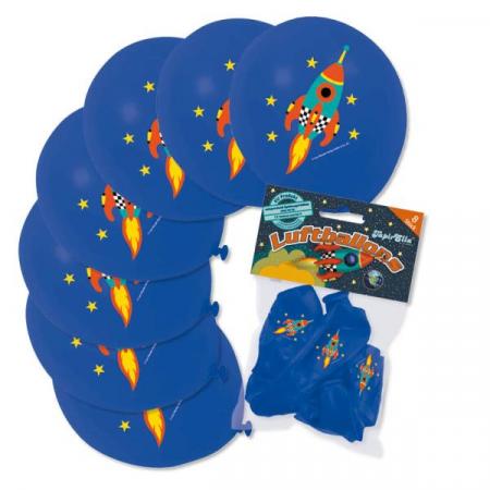 Luftballons Rakete - Deko Kindergeburtstag