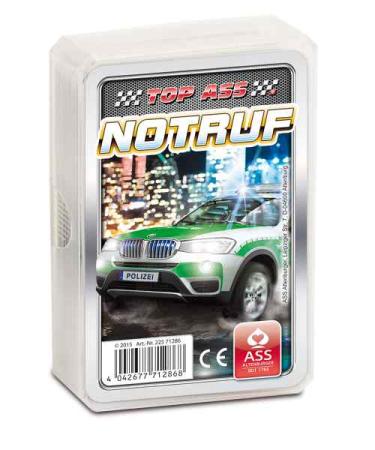 Quartett Top Ass Notruf - Mitgebsel Kindergeburtstag