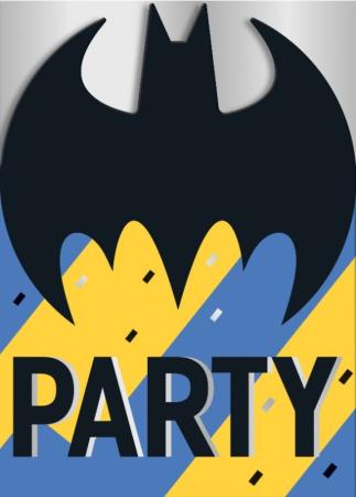 Einladung Batman Party, 8 St.