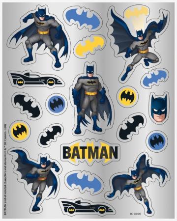 Sticker Batman, 4 Bögen