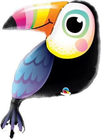 XXL Folienballon Tukan - Geschenk Ballons
