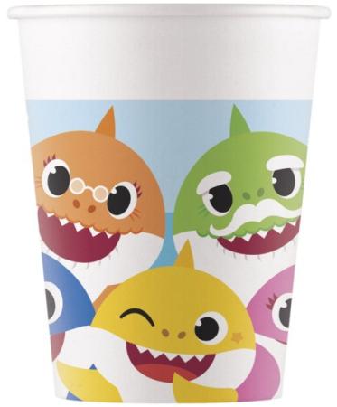 Becher Baby Shark - Deko Kindergeburtstag