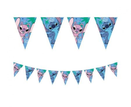 Wimpelkette Stitch - Deko Kindergeburtstag