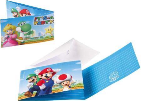 Einladung Super Mario Party