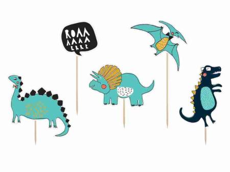 Kuchenpicker Dinosaurier - Dinosaurier Party Kindergeburtstag