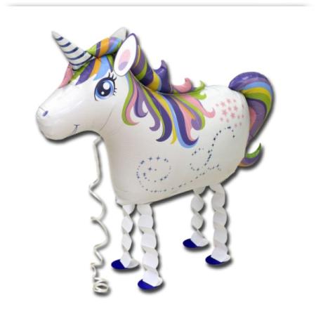 Walking Balloon Einhorn