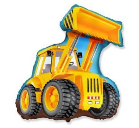 XXL Folienballon Baufahrzeuge - Deko Kindergeburtstag
