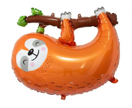 XXL-Folienballon Faultier -Deko Kindergeburtstag