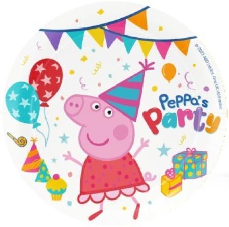 Teller Peppa Wutz