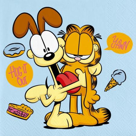 Servietten Garfield