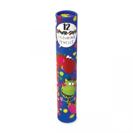 Stiftebox Dino mit 12 Buntstiften, 1 St