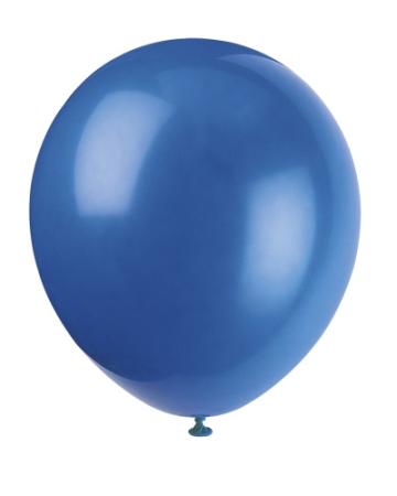 Luftballons blau, 10 St. - Deko Kindergeburtstag