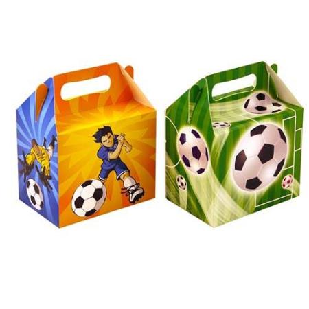 Mitgebselbox Fußball, 6 St. - Mitgebsel Kindergeburtstag