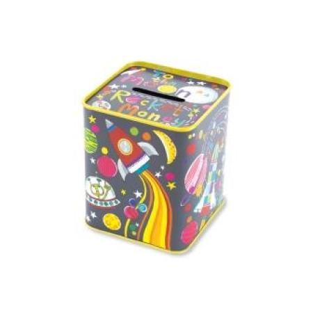 Spardose Weltraum - Geschenk Kindergeburtstag