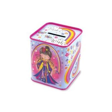 Spardose Kirschblüten-Prinzessin- Geschenk Kindergeburtstag