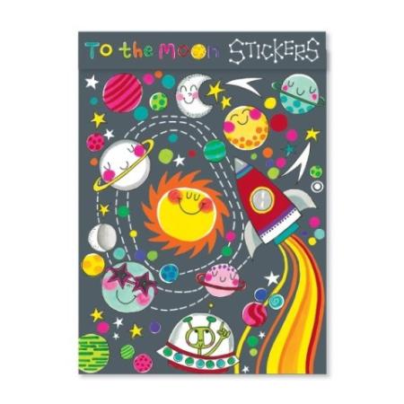 Sticker-Set Sonne Mond und SterneRachel Ellen
