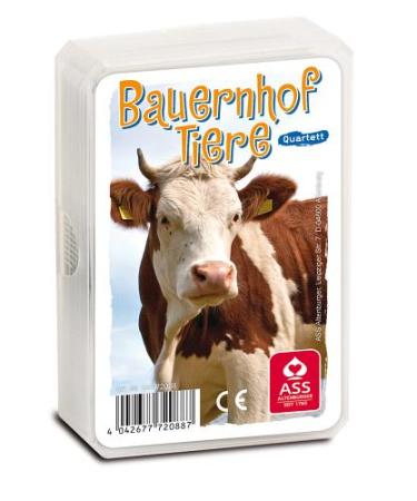 Quartett Bauernhoftiere - Mitgebsel Kindergeburtstag