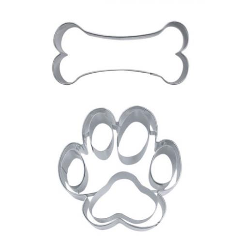 Plätzchen Ausstecher - Set Hund - Backen Kindergeburtstag