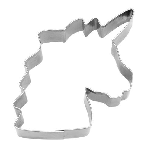 Plätzchen Ausstecher Einhorn Kopf - Backen Kindergeburtstag