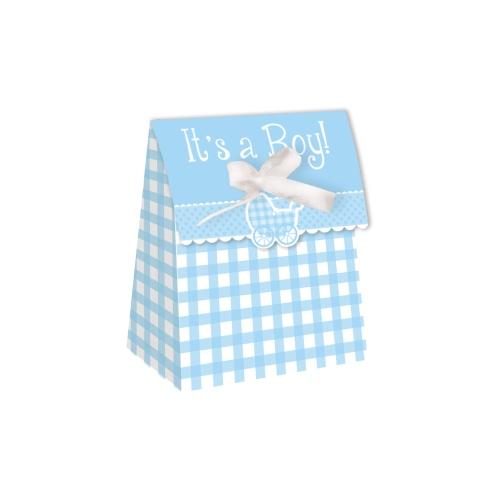 Mitgebselbox Hurra ein Junge - Baby Party Babyshower