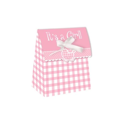 Mitgebselbox Hurra ein Mädchen - Baby Party Babyshower