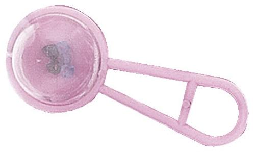 Mini Babyrassel rosa - Baby Party Babyshower