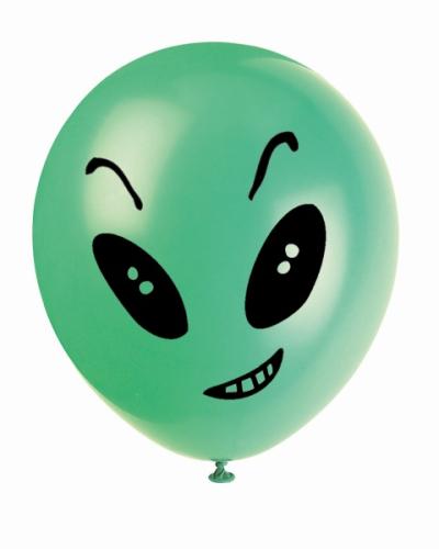 Luftballons Alien Party - Deko Kindergeburtstag