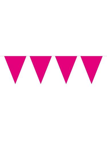 Wimpelkette Pink- Deko Kindergeburtstag