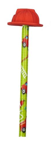Bleistift mit Radierer - Deko Kindergeburtstag