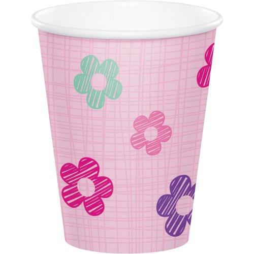 Becher Mein 1. Geburtstag Mädchen - Deko Kindergeburtstag