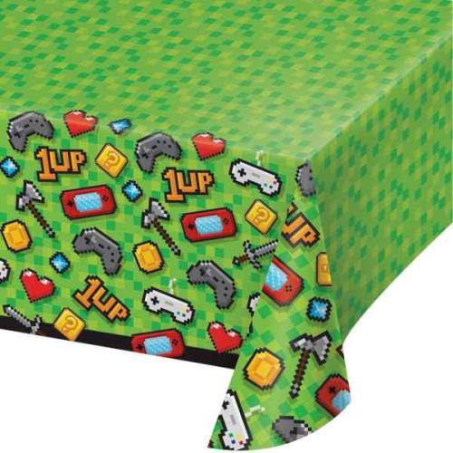 Tischdecke Gaming Party Cumputer Kindergeburtstag