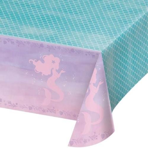 Tischdecke Schimmernde Meerjungfrau - Party Kindergeburtstag