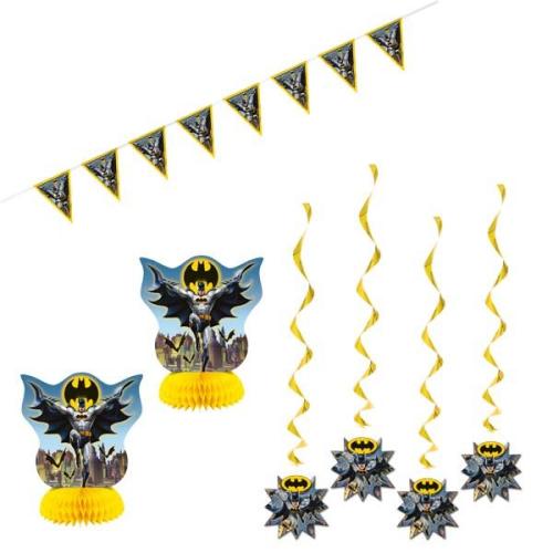 Dekoset Batman Party Deko Kindergeburtstag