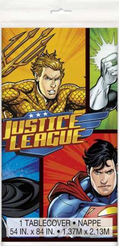 Tischdecke Justice League - Deko Kindergeburtstag