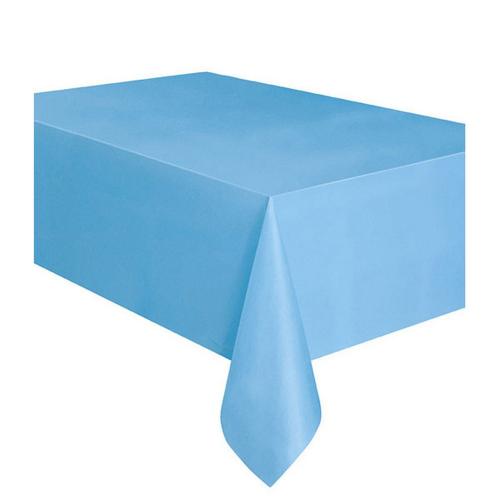 Tischdecke hellblau, 1 St. - Deko Kindergeburtstag Party