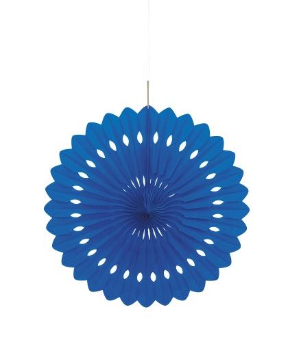 Dekofächer blau - Deko Geburtstag