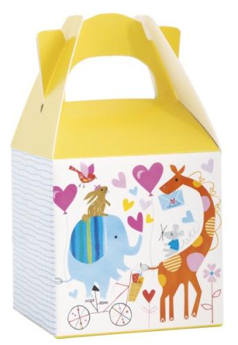 Geschenkbox Zoo Babyparty Deko Geburt Baby