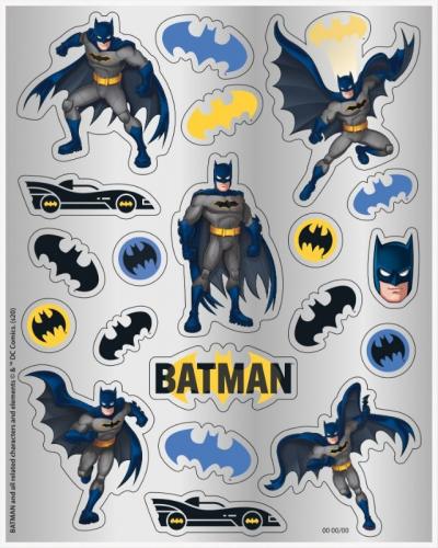 Sticker Batman, 4 Bögen