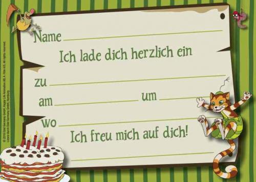 Einladung Pettersson und Findus, 8 St.