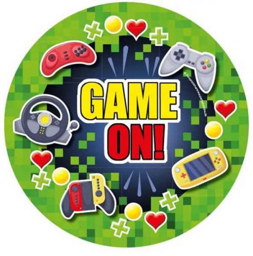 Teller Gaming Party Cumputer Kindergeburtstag