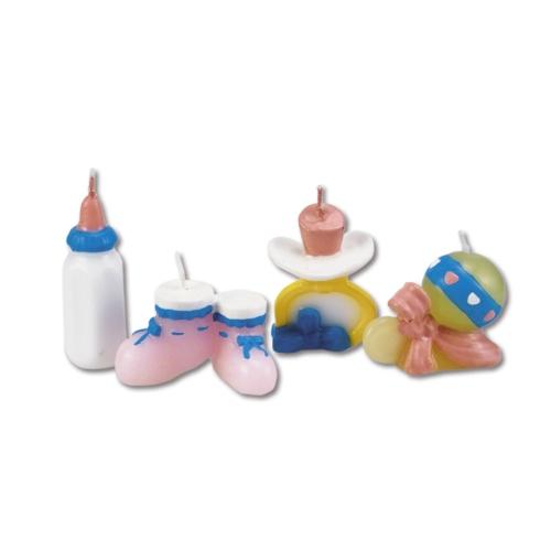 Kuchenkerzen Baby - Deko Babyparty