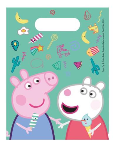Partytüte Peppa Wutz - Deko Kindergeburtstag