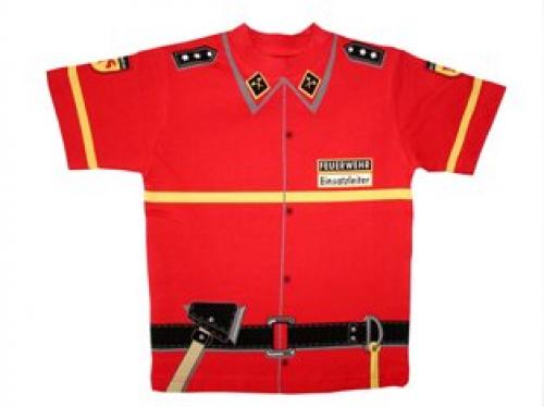 T-Shirt Feuerwehrmann Größe 92