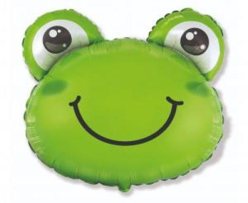XXL Folienballon Frosch- Deko Kindergeburtstag