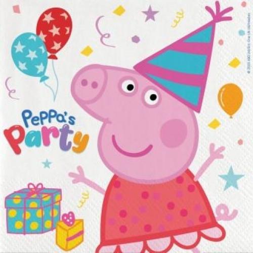 Servietten Peppa Wutz