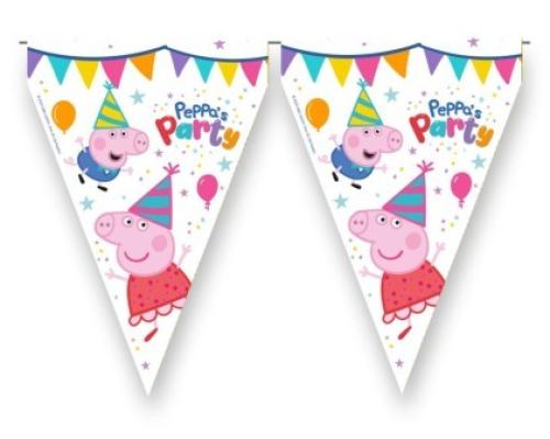 Wimpelkette Peppa Wutz