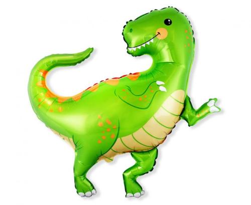 XXL Folienballon Dino T-Rex - Deko Kindergeburtstag