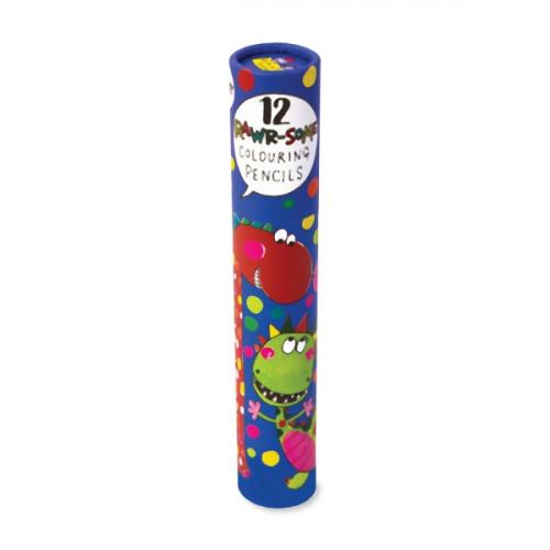 Stiftebox Dino mit 12 Buntstiften, 1 St