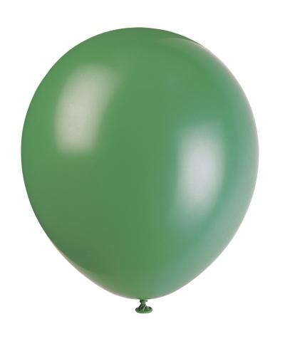Luftballons grün, 10 St. - Deko Kindergeburtstag
